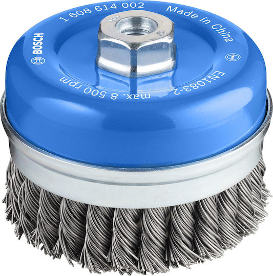 Bosch 1608614002 Wire Brush Bell with Bristles for Drill 100mm