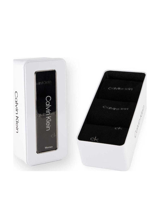 Calvin Klein Γυναικείες Κάλτσες Black 3Pack