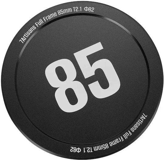 7artisans Full Frame Φωτογραφικός Φακός Infinte Cine 85mm T2.1 PL Σταθερός Μαύρος