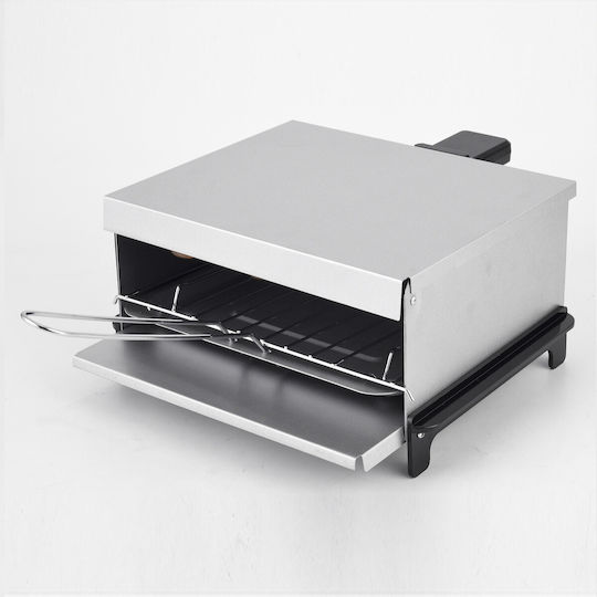 Crown Настолна Електрическа Скара Решетка 800W с Капак