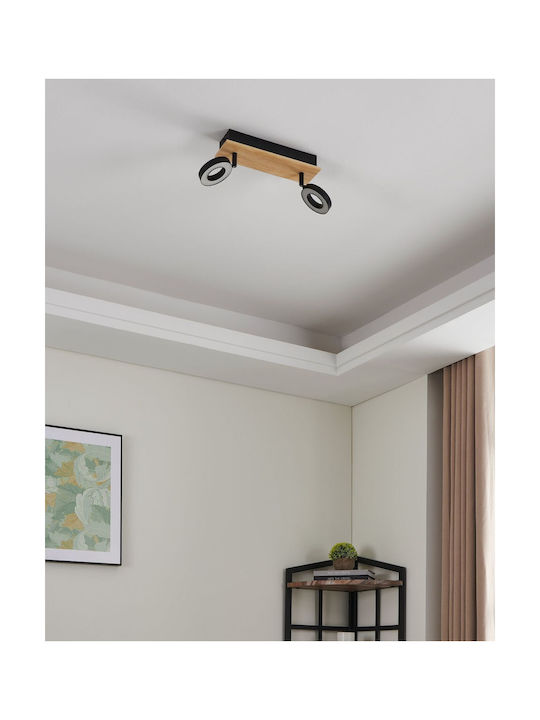Eglo LED Warm White Spot in Brown Color