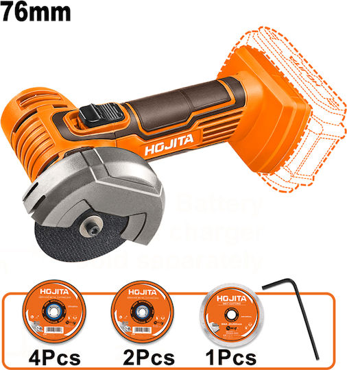 Hojita 601011.0000 Τροχός Mini 76mm Μπαταρίας 20V Solo
