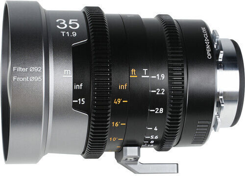 Sigma Voller Rahmen Kameraobjektiv IronStar 35mm T1.9 Anamorphic 1.5x Festbrennweite für Arri PL Mount Black