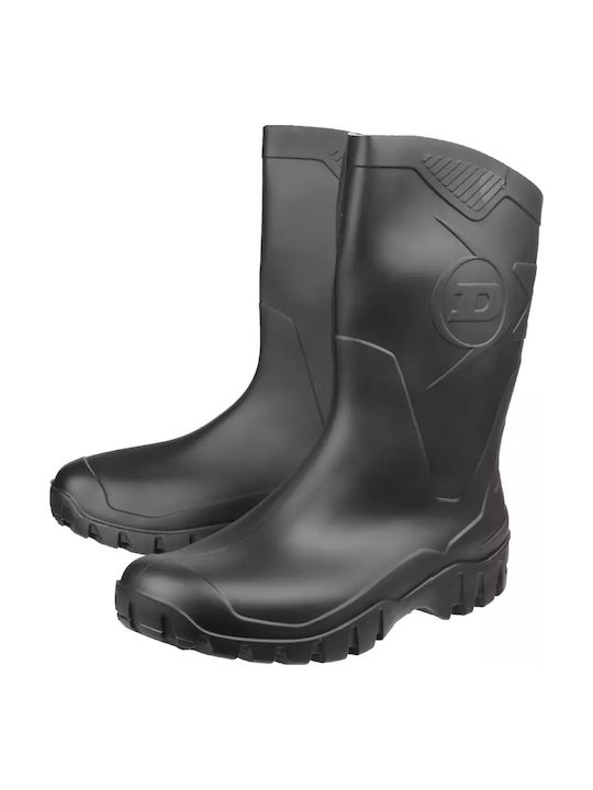 Dunlop Dee Calf Arbeitssicherheitsstiefel Schienbein Schwarz