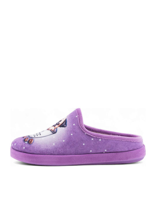 Winter Women's Slippers Purple