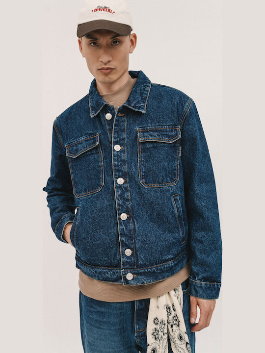 Geacă Denim Albastră