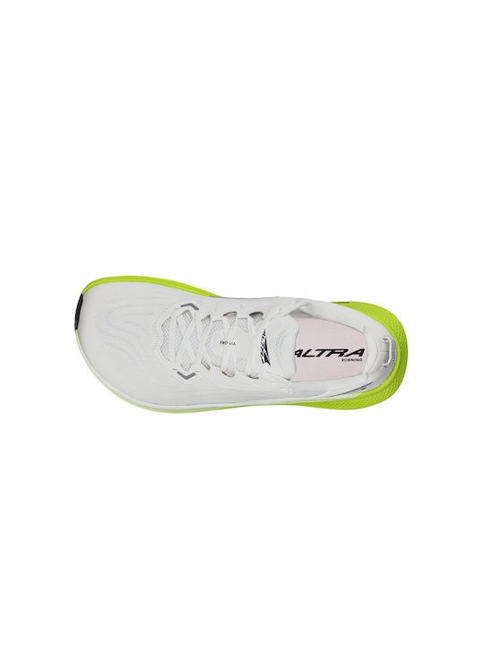 Ανδρικά Αθλητικά Παπούτσια Running White / Lime