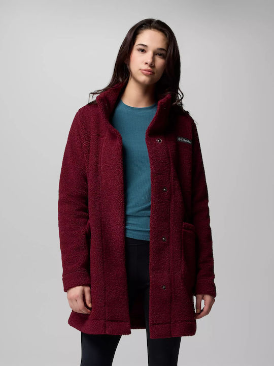 Panorama Women's Bordeaux Coat