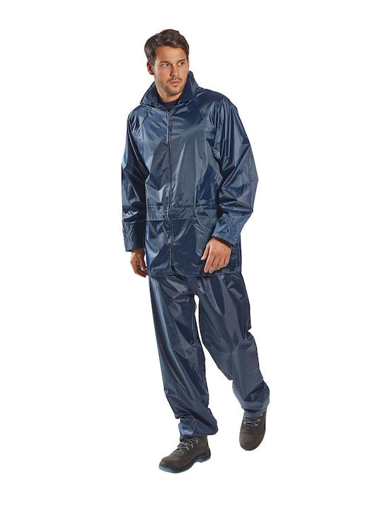 Portwest Waterproof Work Trousers Navy Blue
