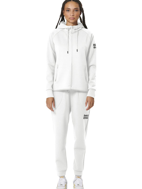 Sweatpants Wide Fleece White