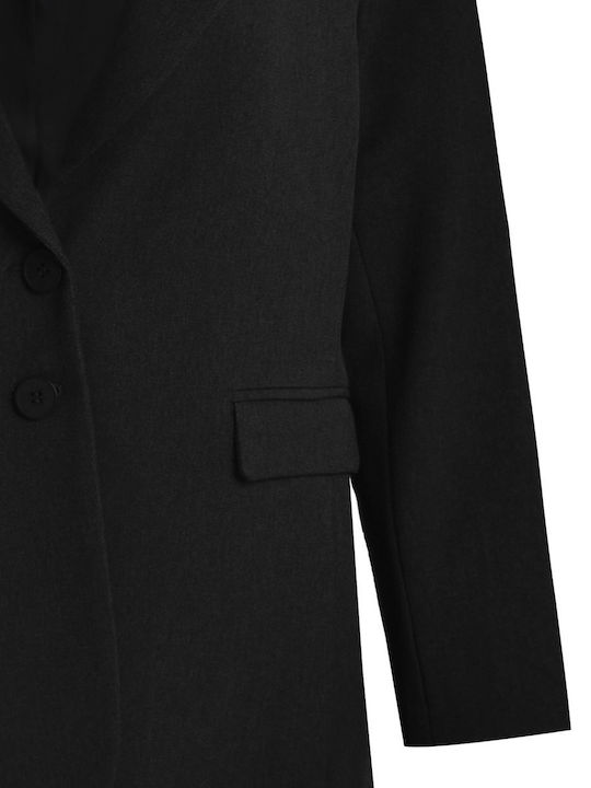 Mat Fashion Women's Blazer Black