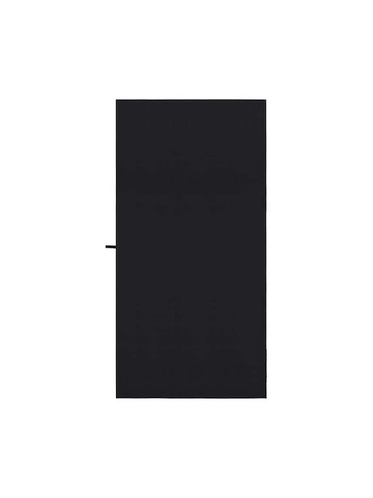 vidaXL Πετσέτα Γυμναστηρίου Μαύρη 200x100cm