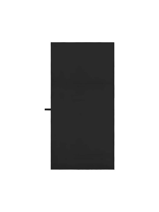 vidaXL Black Gym Towel 140x70cm