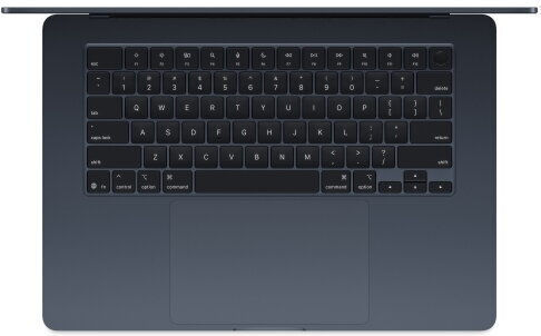 Apple MacBook Air 15.3" IPS Retina Display (M4-10-Kern/16GB/1TB SSD/10-Kern-GPU) mit 35W Doppel-Ladegerät Midnight (UK Tastatursprache)