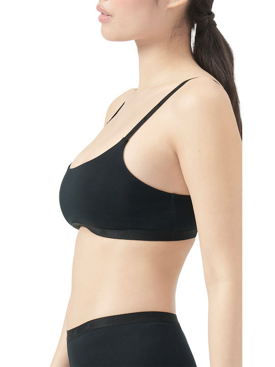 Performance Women's Sports Bra without Padding Black