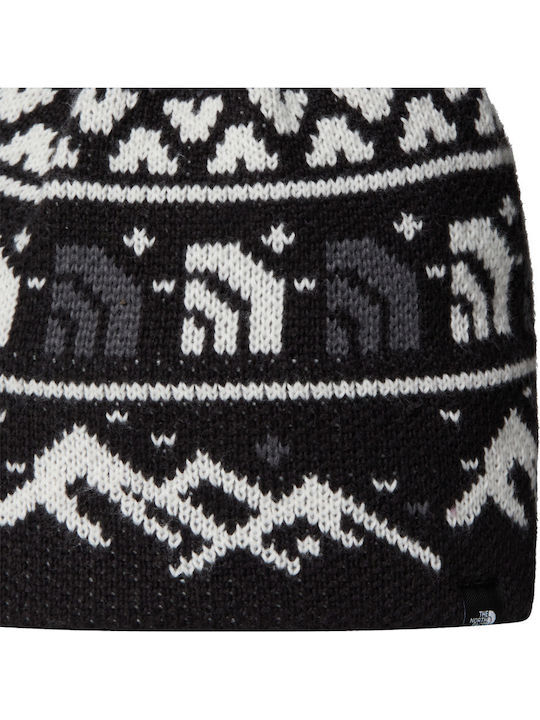 Cabin Beanie Unisex Beanie Knitted in Black color