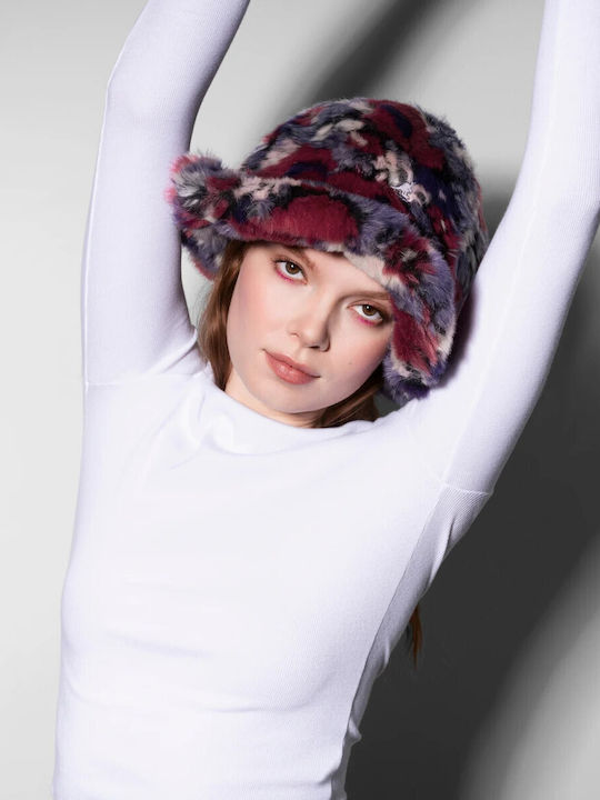 Beanie Unisex Σκούφος Πλεκτός σε Καφέ χρώμα