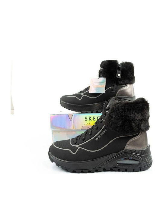 Skechers Skechers Women's Hiking Shoes Black Uno Rugged
