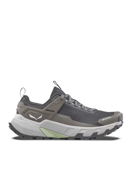 Salewa Pedroc 2 Powertex Γυναικεία Ορειβατικά Παπούτσια Αδιάβροχα Γκρι