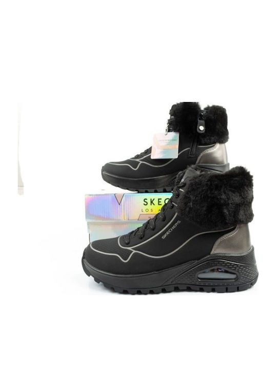 Skechers Skechers Women's Hiking Shoes Black Uno Rugged