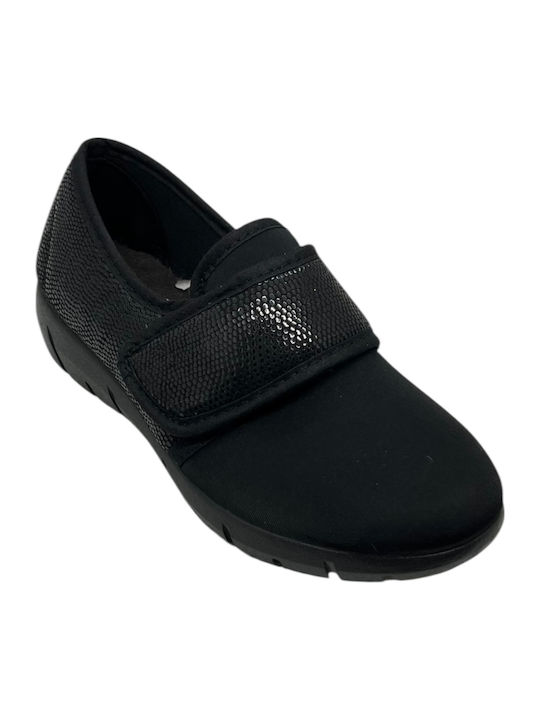 Γυναικεία Slip-On Πάνινα Μαύρα