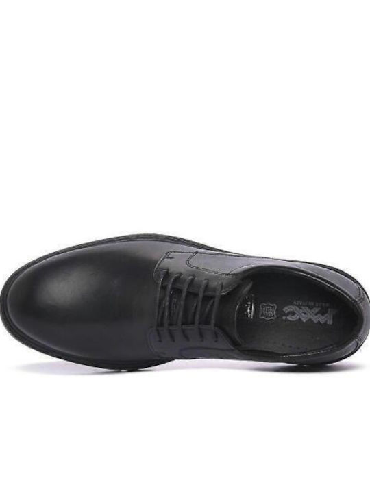 Leder Herren Freizeitschuhe Schwarz