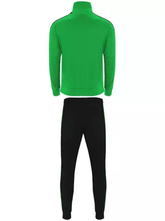 Roly Men's Promotional T-Shirt Ferngreen/Black