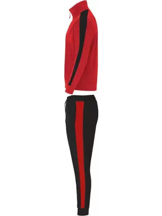 Roly Men's Promotional T-Shirt Red/Black