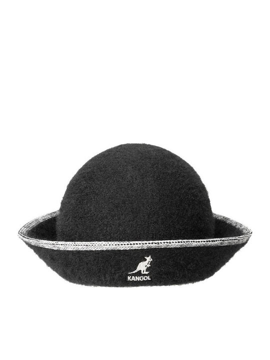 Kangol Υφασμάτινo Ανδρικό Καπέλο Μαύρο