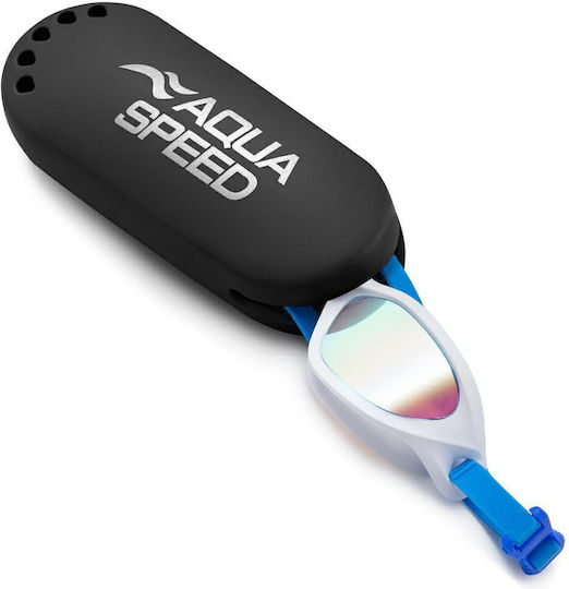 Aqua Speed Silikon Schwimmbrille Fall Schwarz 633-07