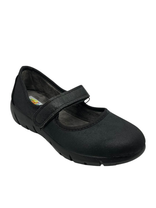 Damen Ballerinas in Schwarz Farbe