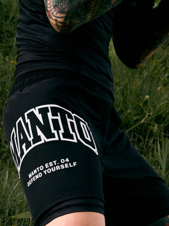 Manto Shorts Boxen Schwarz