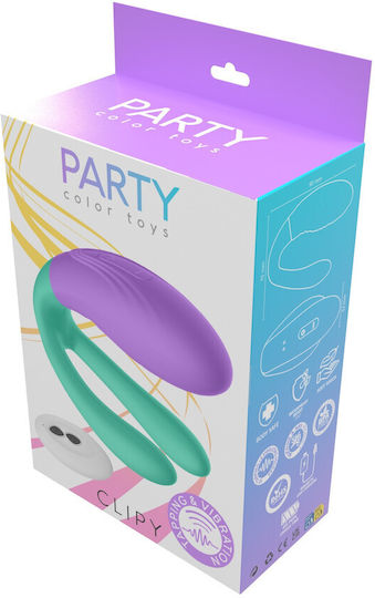 Party Color Toys Vibrator for Couples Purple