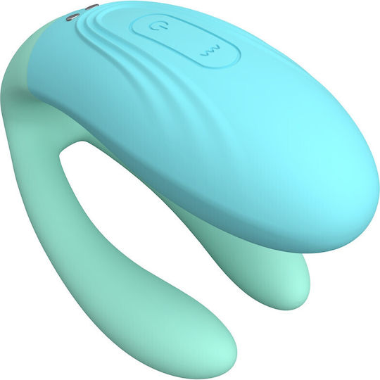 Party Color Toys Δονητής για Ζευγάρια Πράσινος