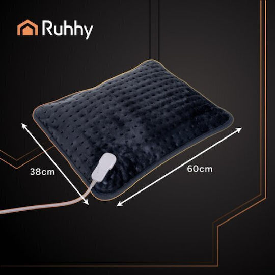 Ruhhy Pillow Heating Pad Gray 60x38cm