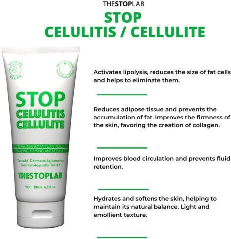 TheStopLab Stop Cellulite Cream for Slimming & Cellulite 200ml