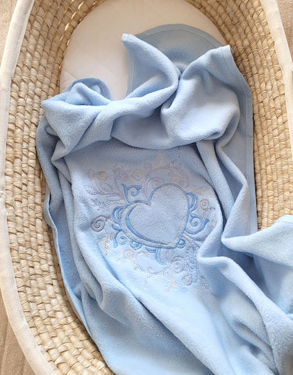 My Sweet Baby Κουβέρτα Fleece Γαλάζια