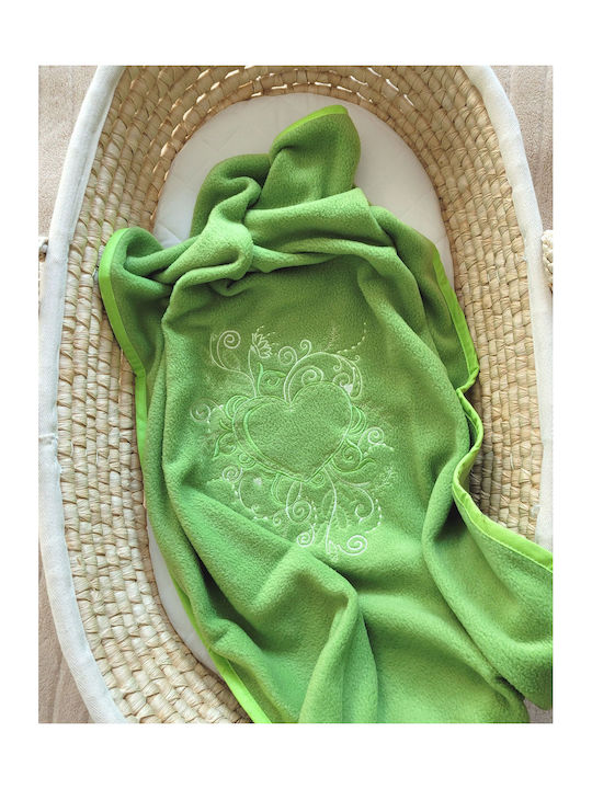 My Sweet Baby Pătură Fleece Verde