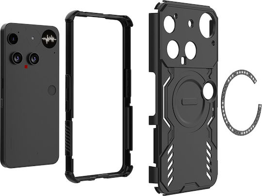 Techsuit Umschlag Rückseite Kunststoff Blau (Nothing Phone (3))