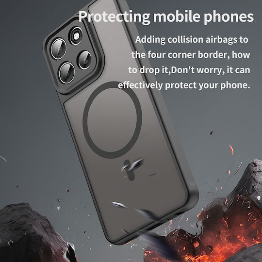 Techsuit Halofrost Ii Back Cover Πλαστικό Μαύρο (Moto G86)