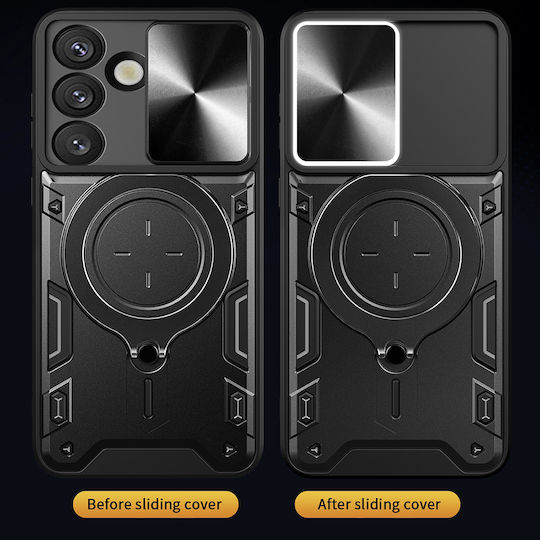 Techsuit Camguard Back Cover Silicone Black (Oppo A5 Pro)