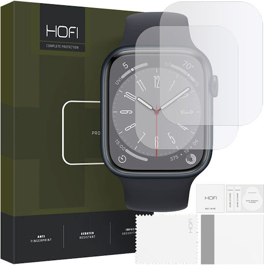 Hofi Hydroflex Pro+ 2-Pack Displayschutzfolie für das Apple Watch 45mm 2Stück