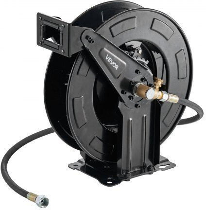 Vevor Automatic Watering Wind Wall Mounted with Hose 15.2m