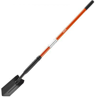 Vevor Φτυάρι Ίσιο με Κοντάρι 142cm και Λαβή Fiberglass