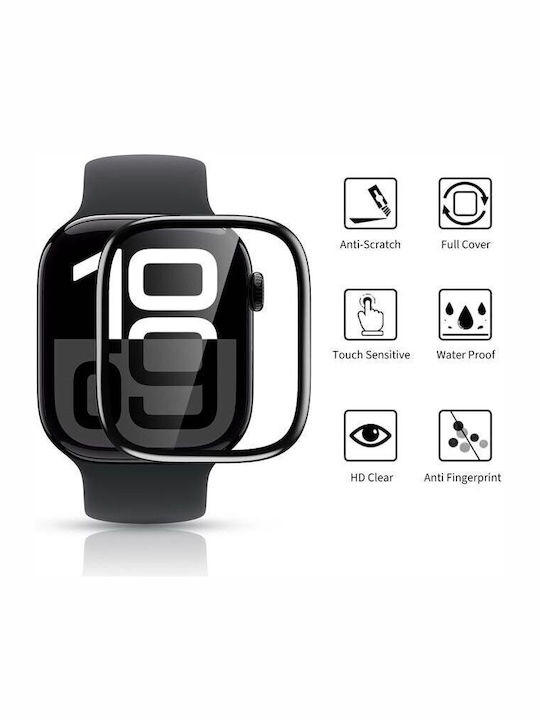 Hofi Hybrid Pro+ 2-pack Vollflächig gehärtetes Glas für das Garmin Vivoactive 5 2Stück
