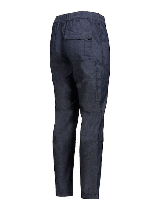 Stenso Arbeitshose Jeans Blau
