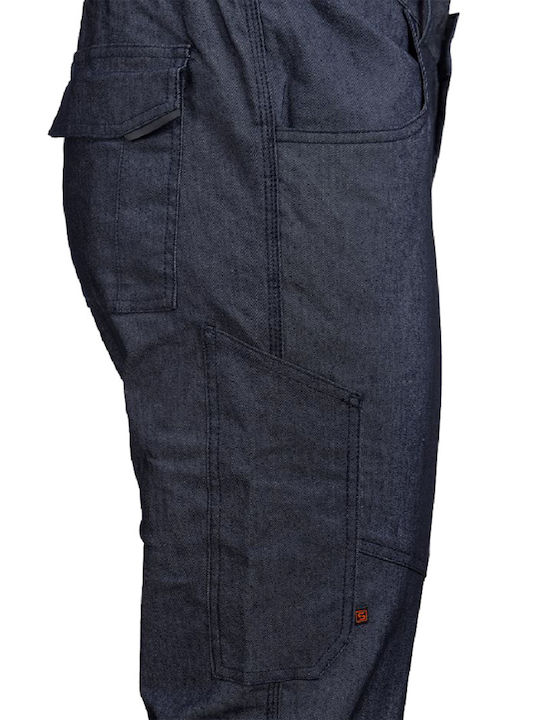 Stenso Arbeitshose Jeans Blau