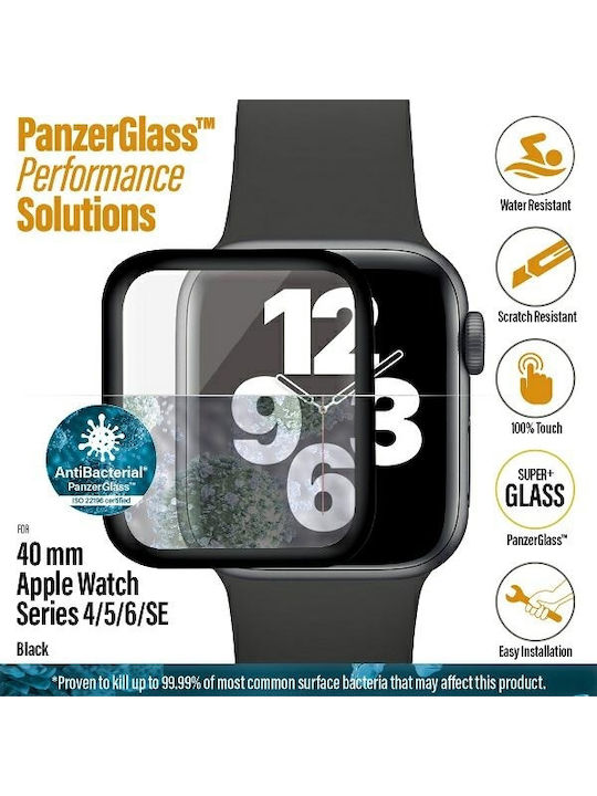 PanzerGlass 3D Full Face Tempered Glass για το Apple Watch 40mm 1τμχ 2016