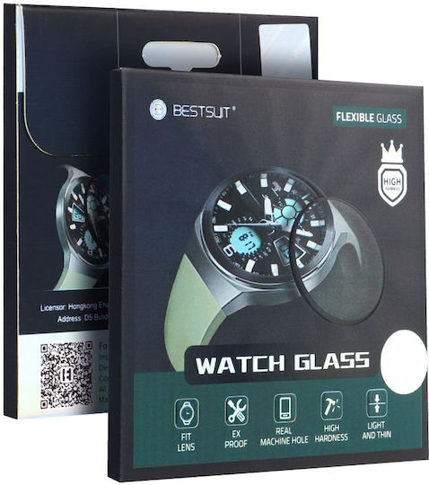 Bestsuit Flexible Nano Glass Tempered Glass pentru Apple Watch 40mm 1buc