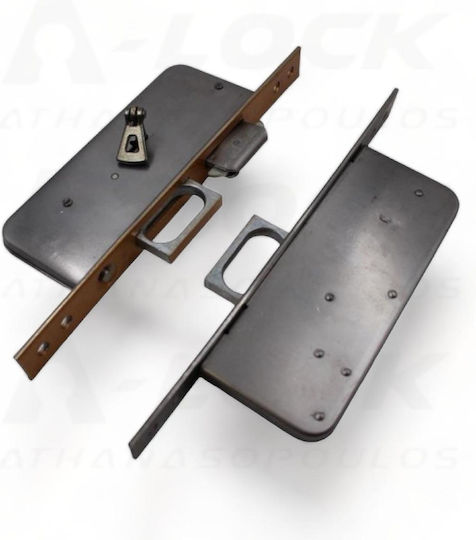 Ключалка За Двойна Плъзгаща Врата Кука Halz Art800 40mm